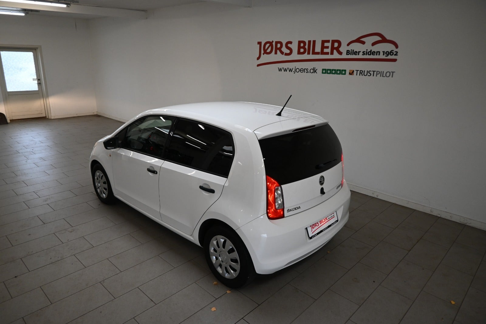 Hvid Skoda Citigo fra 2018