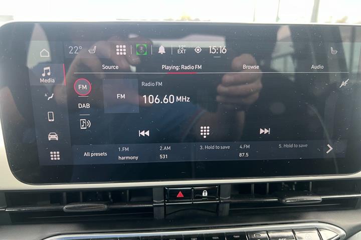 Hvid Fiat 500e fra 2024
