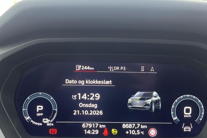 Sort Audi Q4 e-tron fra 2022