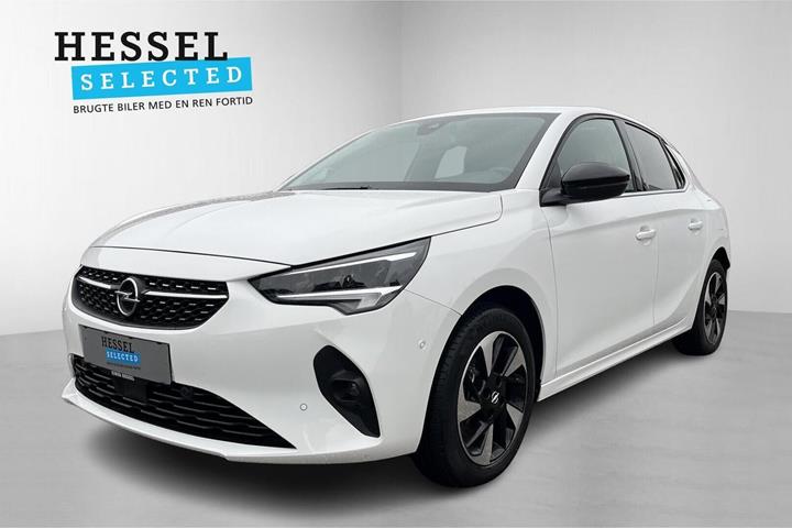 Hvid Opel Corsa-e fra 2024