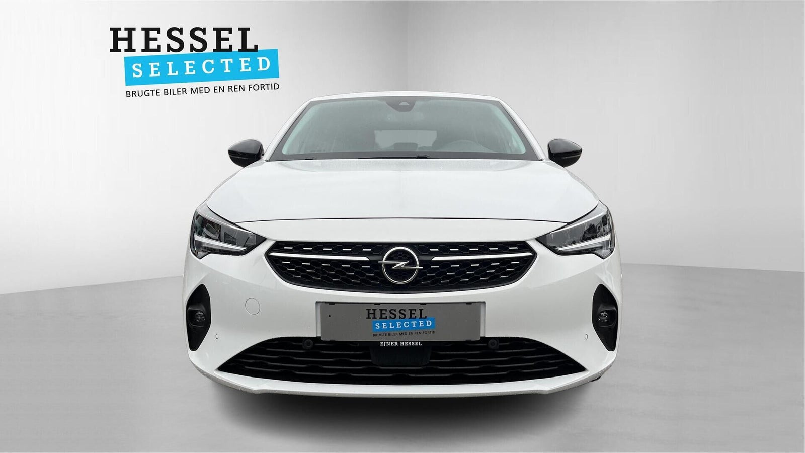 Hvid Opel Corsa-e fra 2024