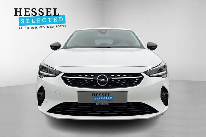 Hvid Opel Corsa-e fra 2024