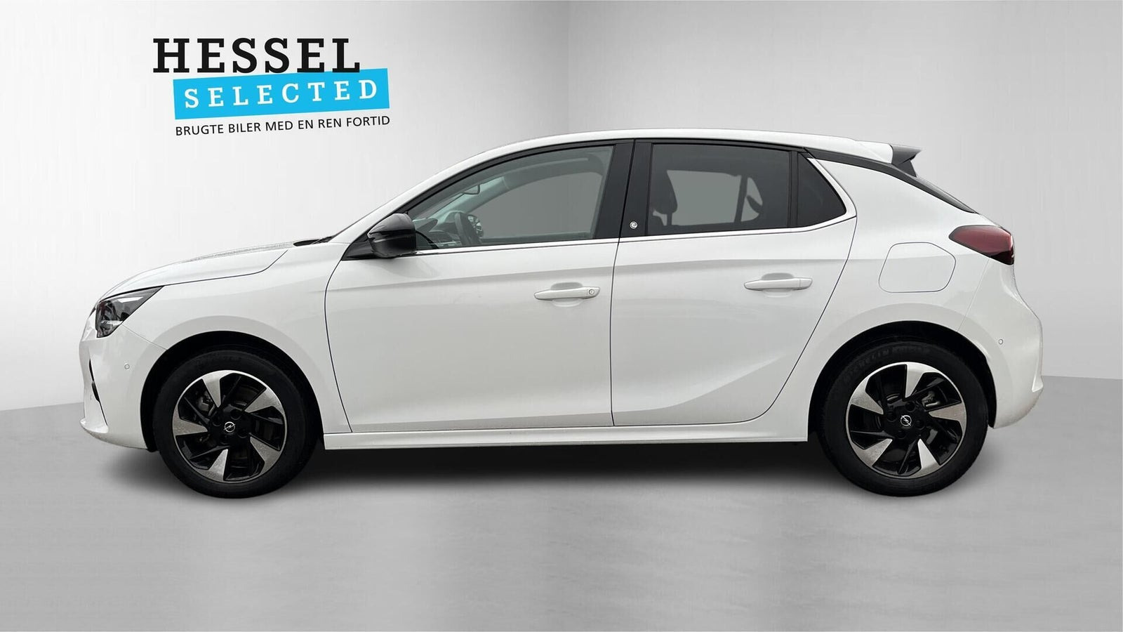 Hvid Opel Corsa-e fra 2024