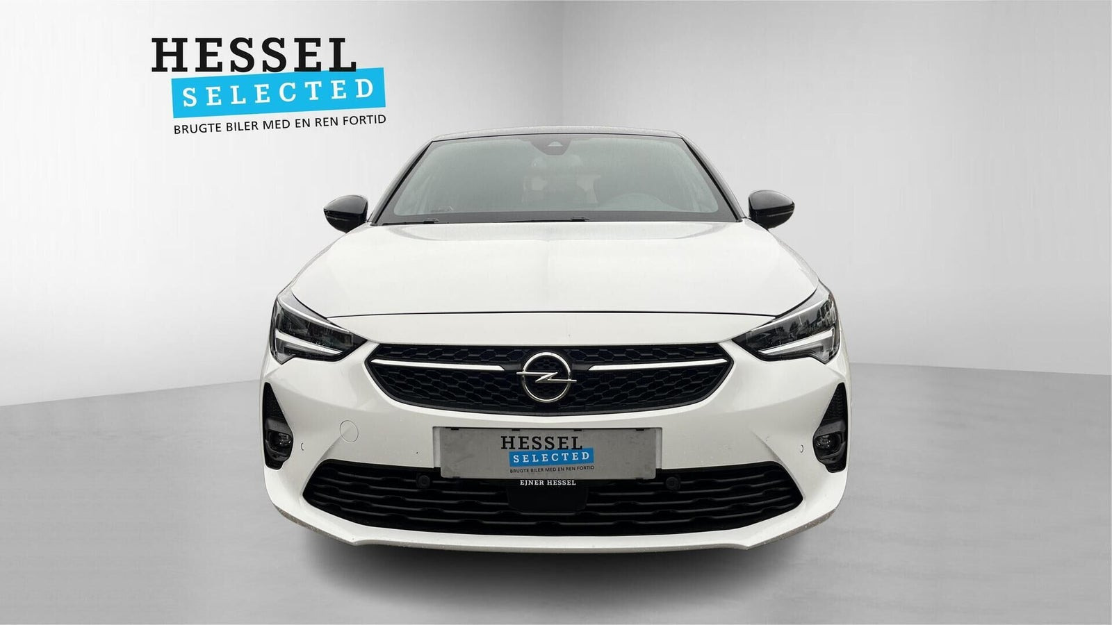 Hvid Opel Corsa-e fra 2024