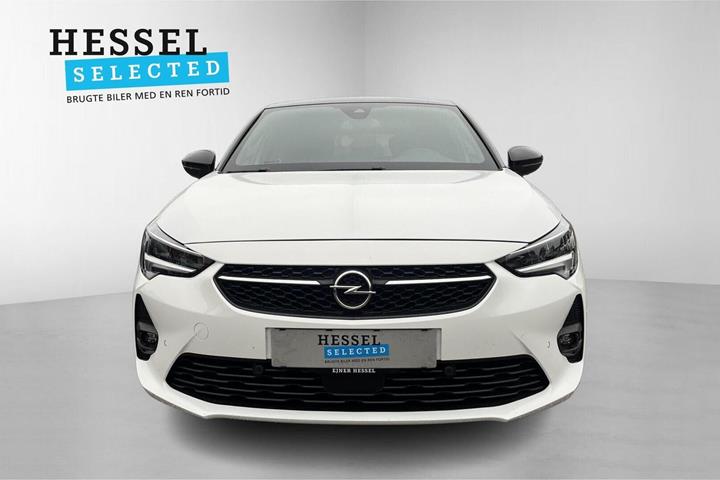 Hvid Opel Corsa-e fra 2024