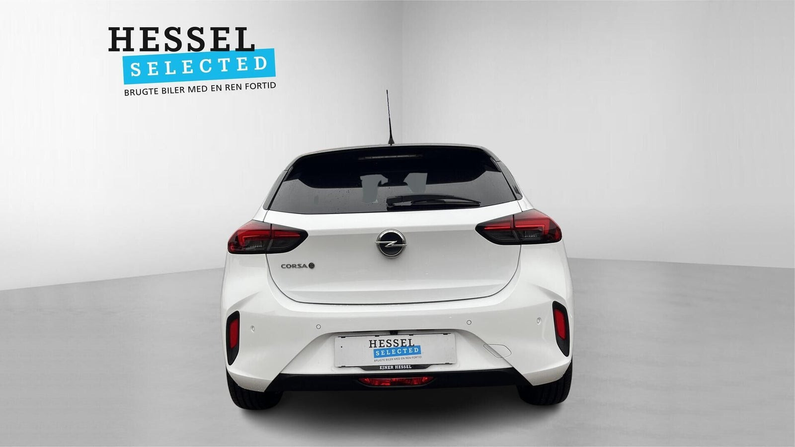 Hvid Opel Corsa-e fra 2024