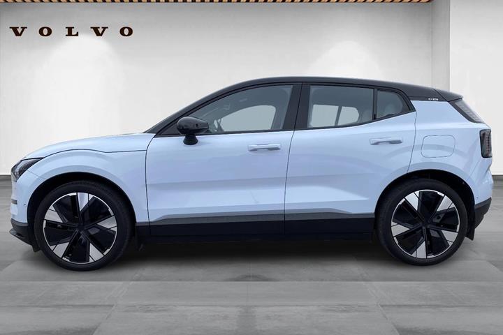 Blå Volvo EX30 fra 2024