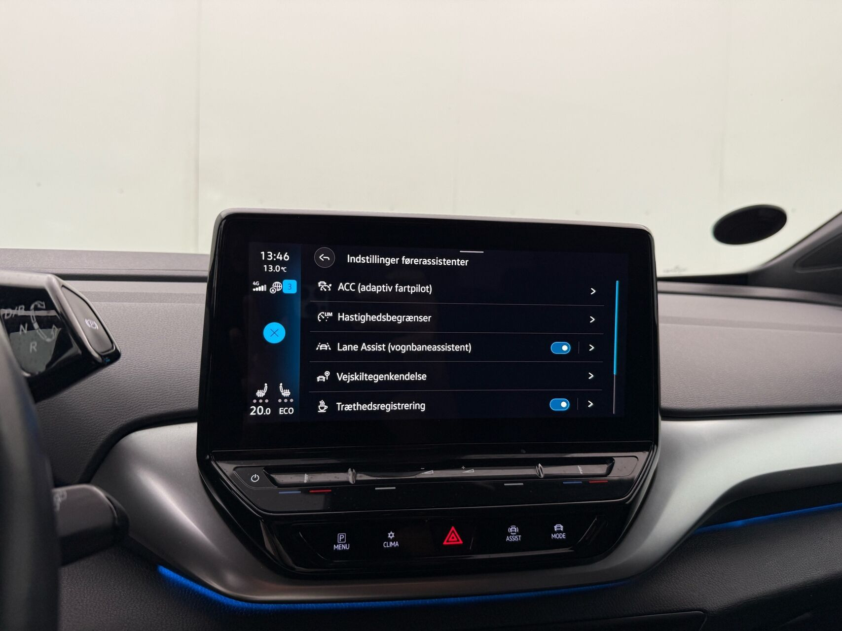 Grå VW ID.4 fra 2021