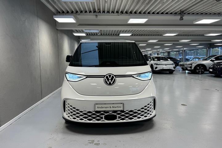 Hvid VW ID.Buzz Cargo fra 2024