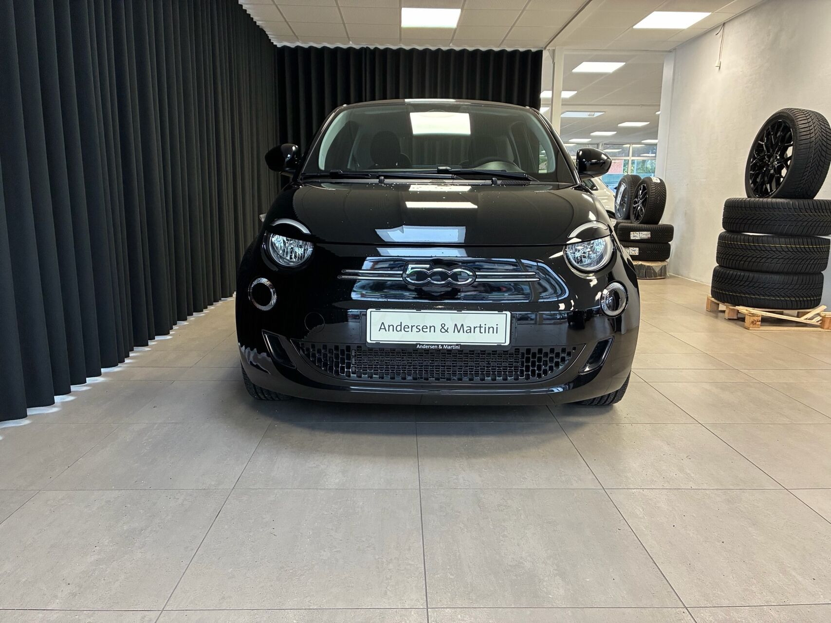 Sort Fiat 500e fra 2023
