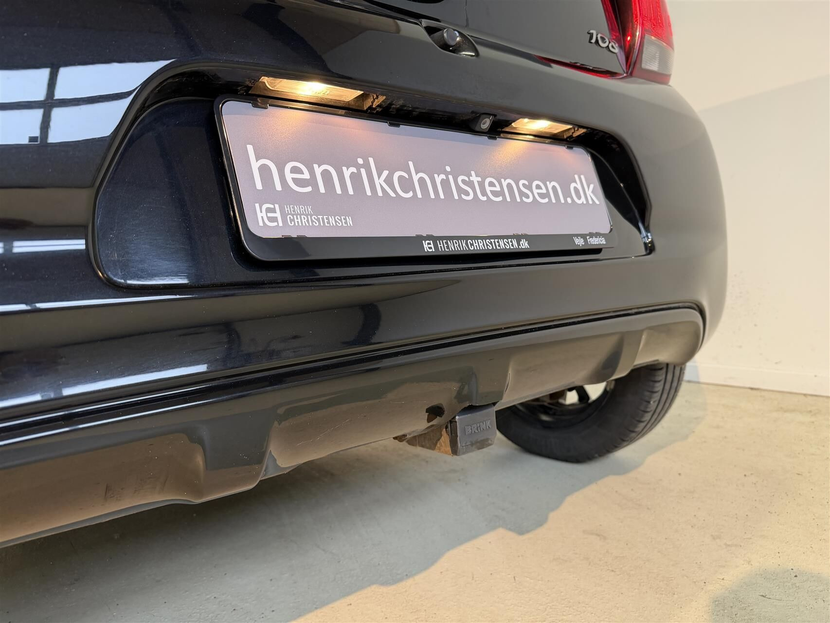 Sort Peugeot 108 fra 2019