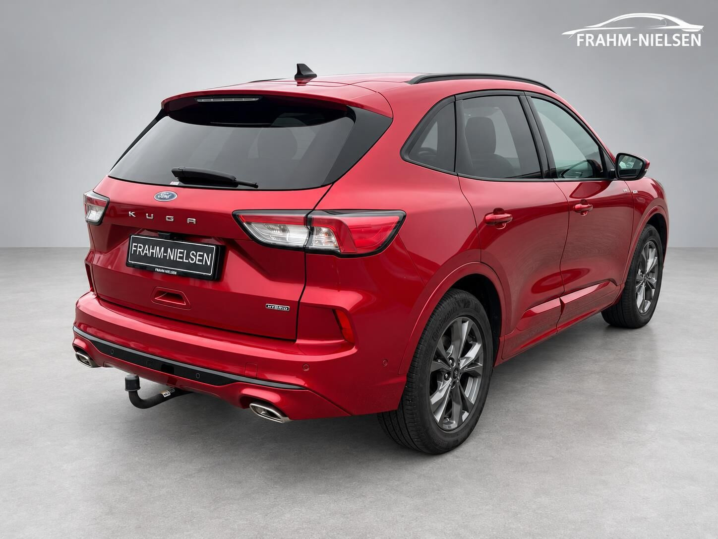 Rød Ford Kuga fra 2021