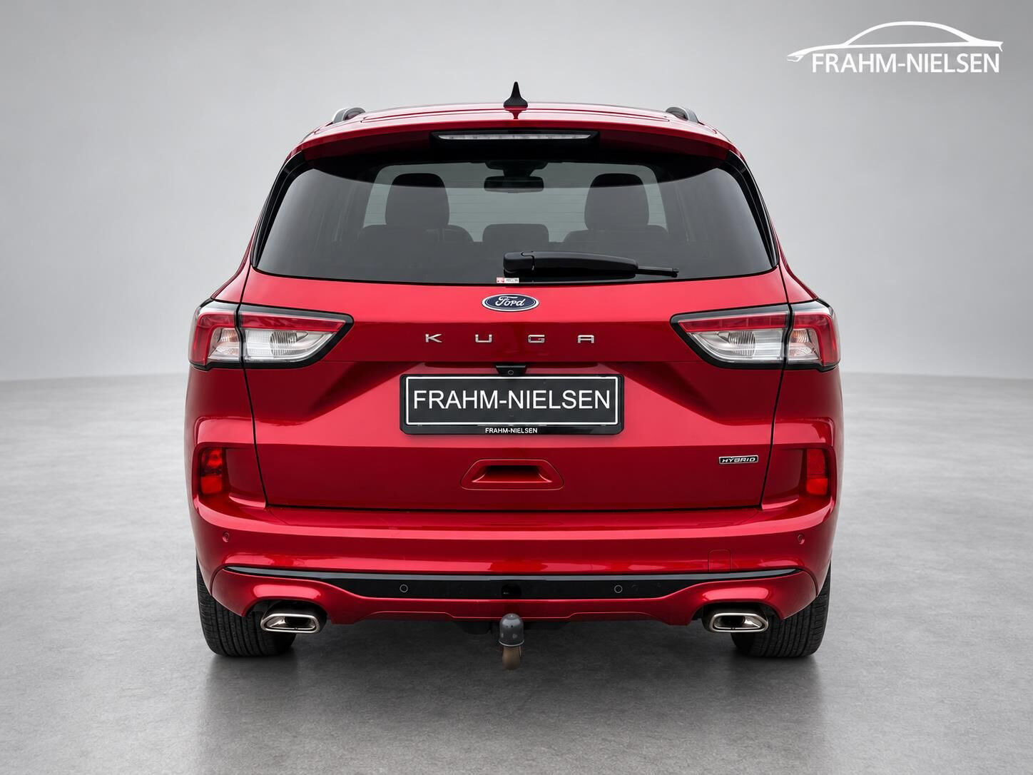 Rød Ford Kuga fra 2021