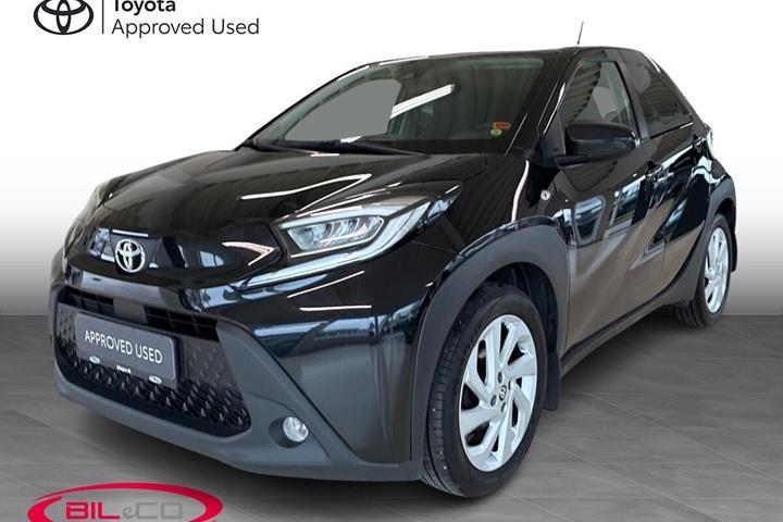 Sort Toyota Aygo X fra 2022