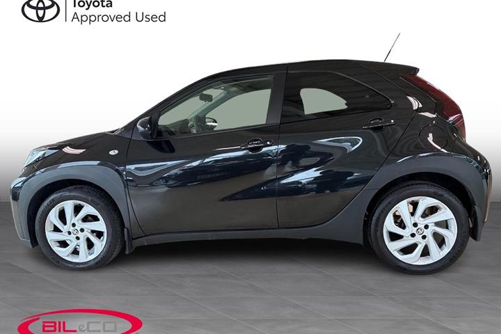 Sort Toyota Aygo X fra 2022
