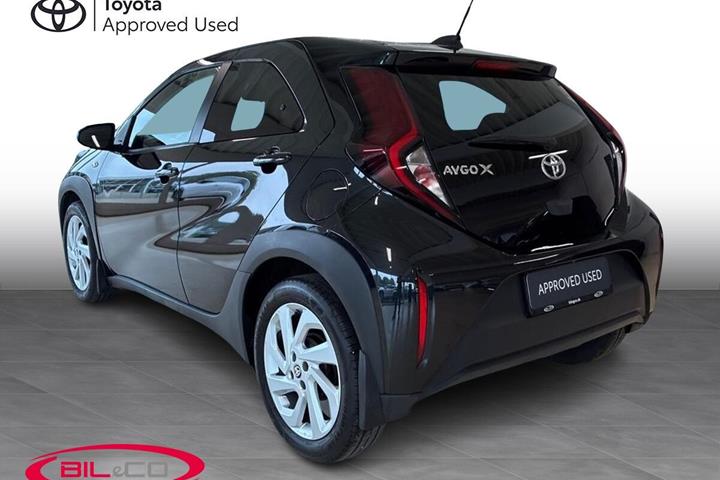 Sort Toyota Aygo X fra 2022