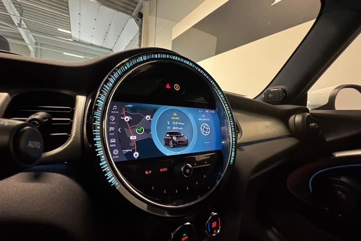 Sort Mini Cooper SE fra 2022