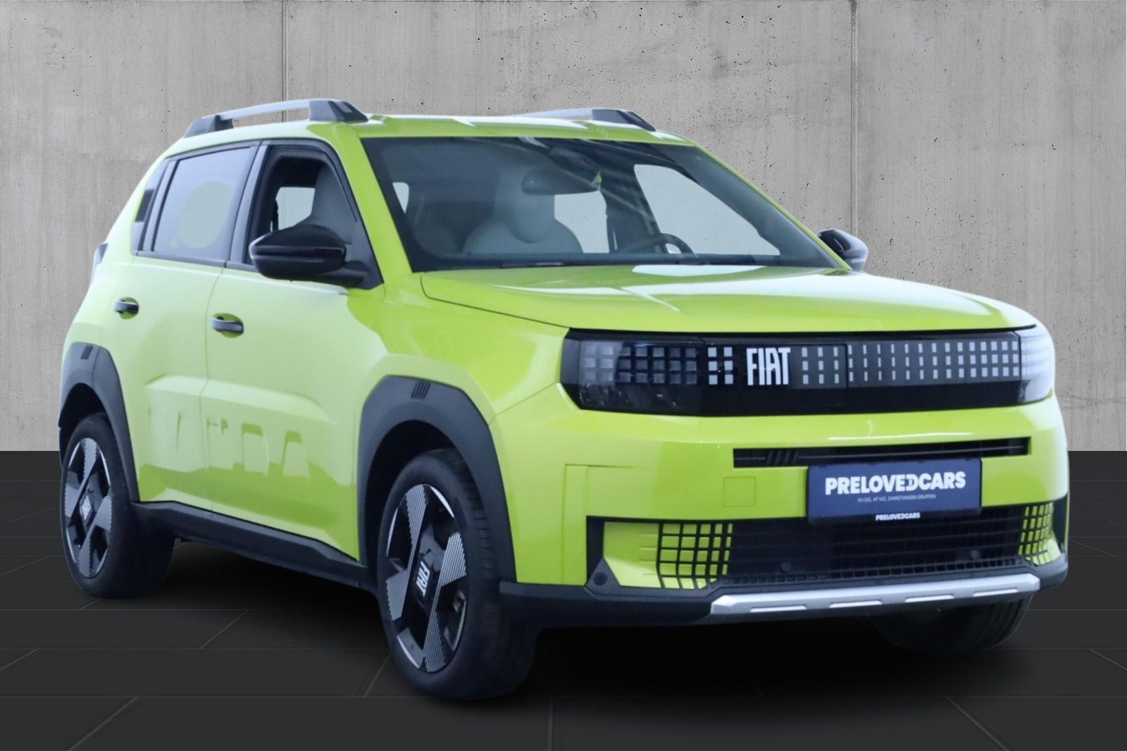 Gul Fiat Grande Panda fra 2025