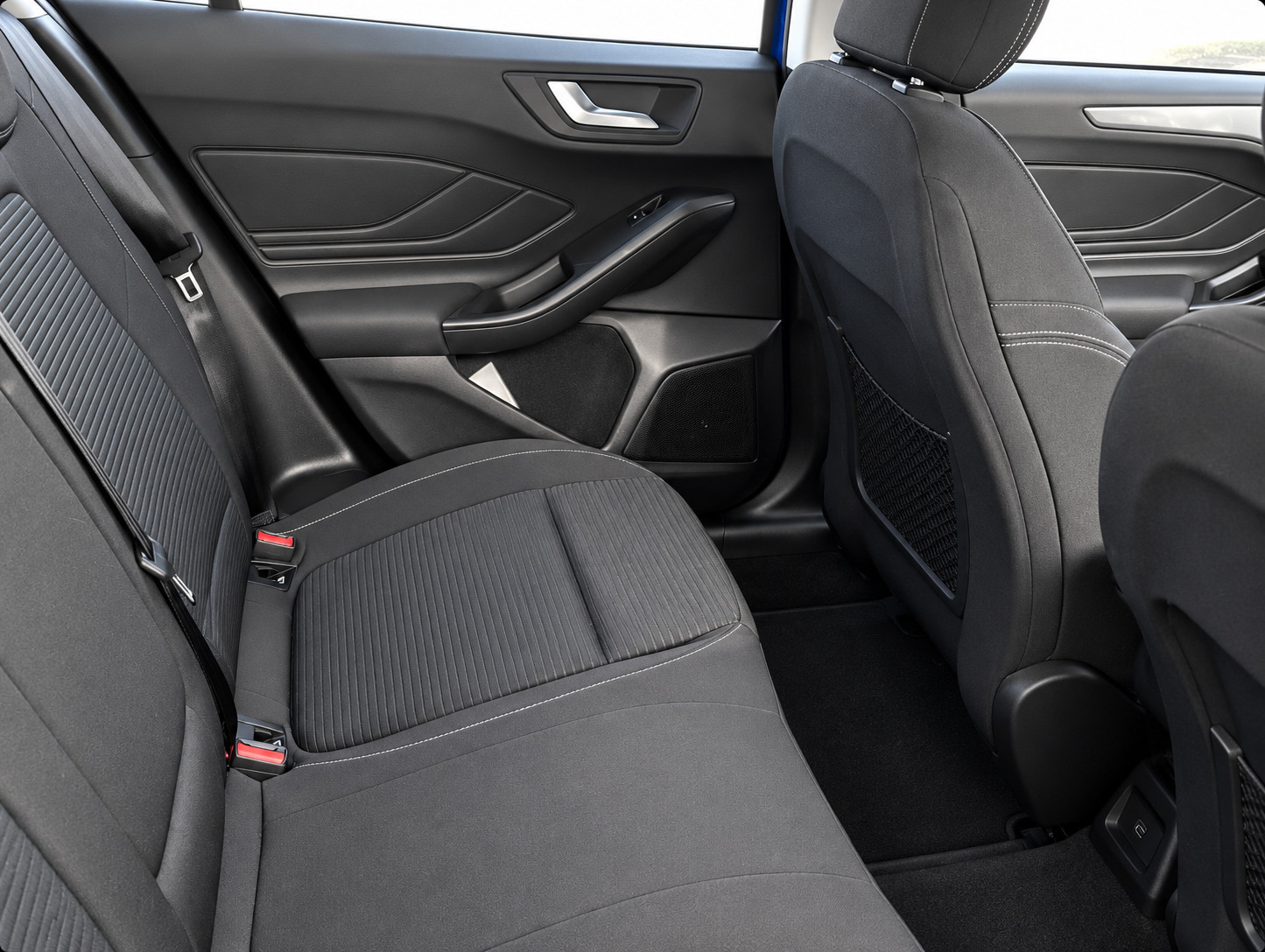 Blå Ford Focus fra 2018