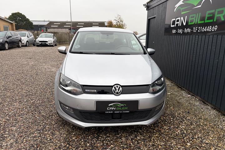 Sølv VW Polo fra 2016