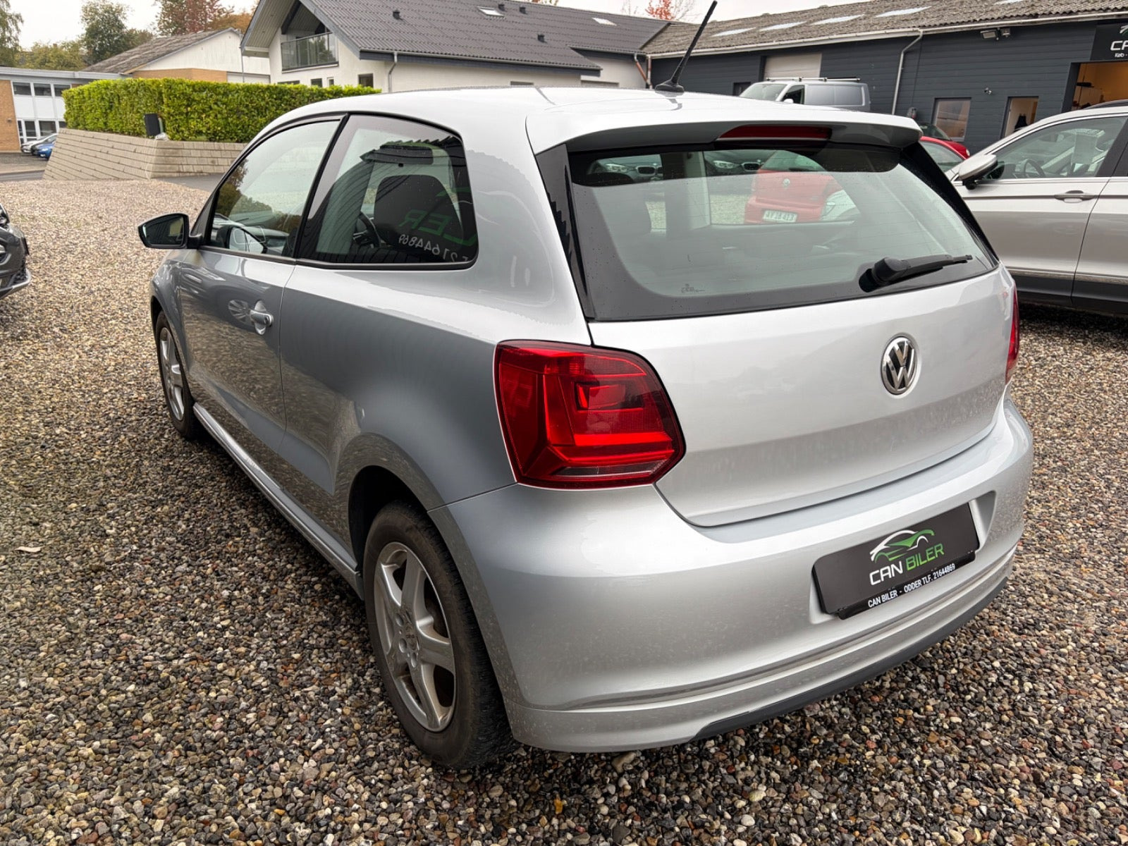 Sølv VW Polo fra 2016
