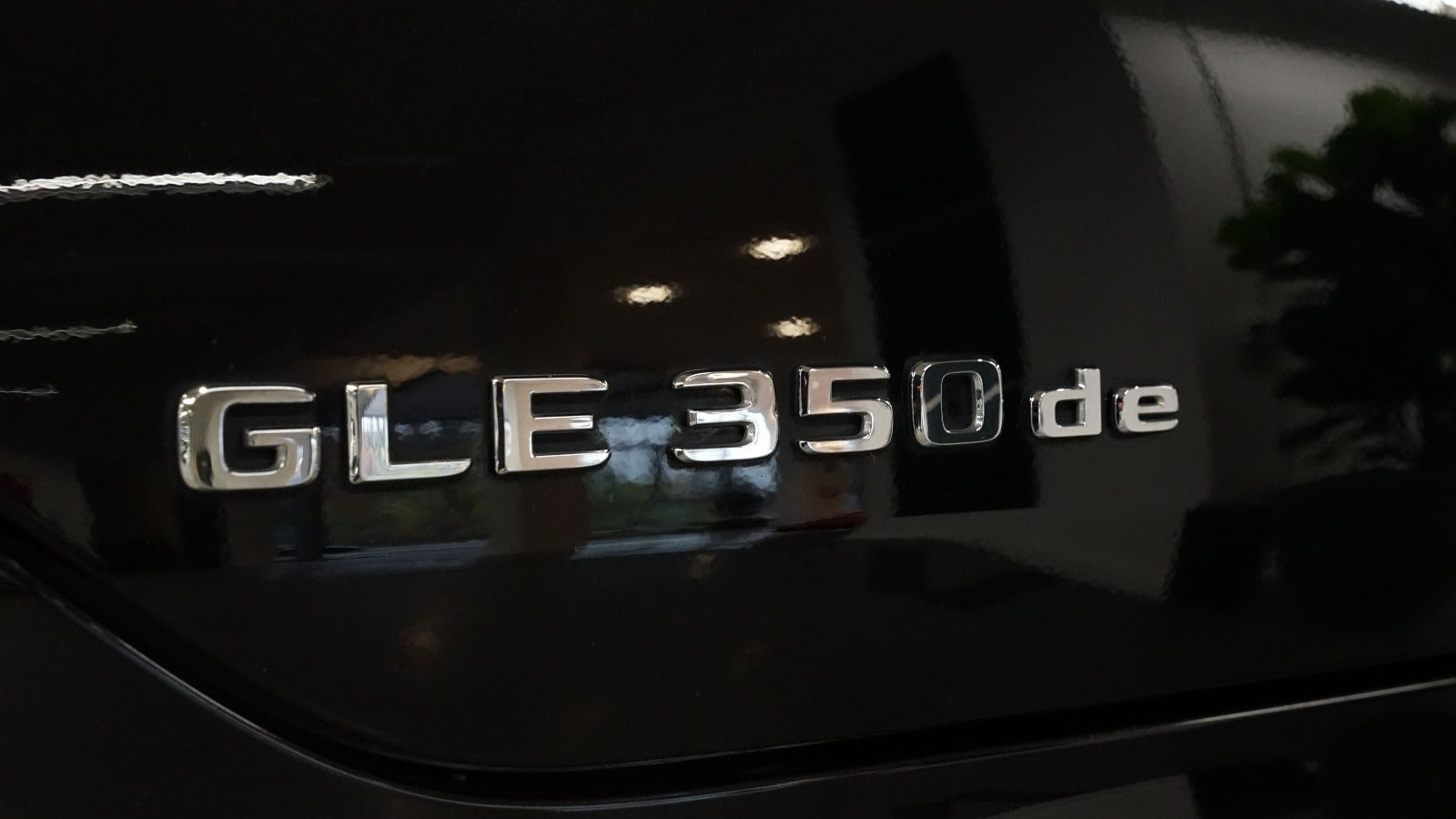 Sort Mercedes GLE350 de fra 2024