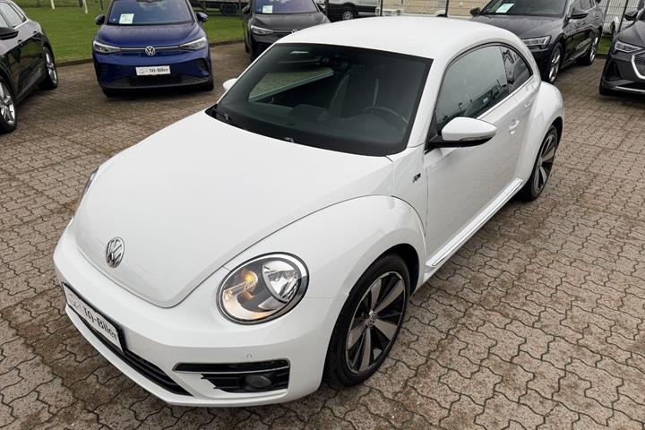 Hvid VW The Beetle fra 2015
