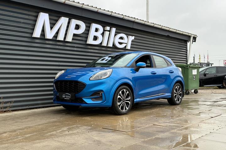 Blå Ford Puma fra 2020