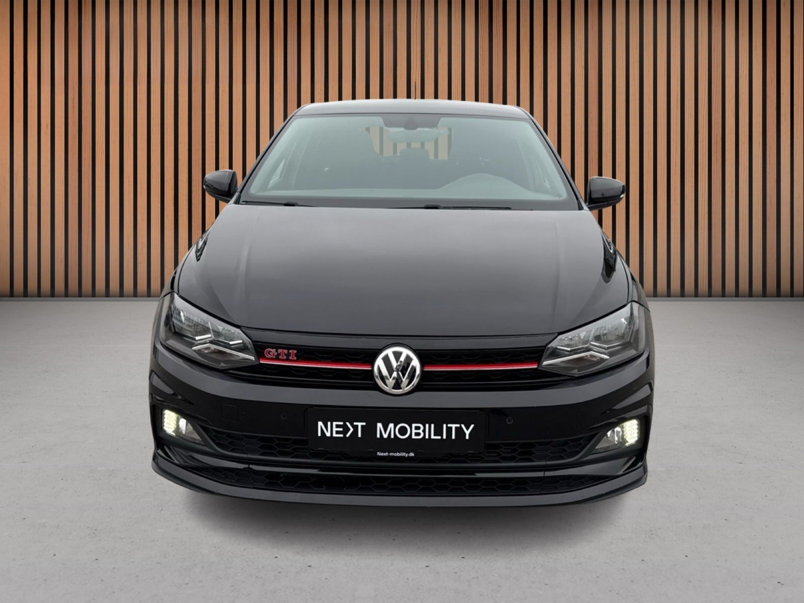 Sort VW Polo fra 2019