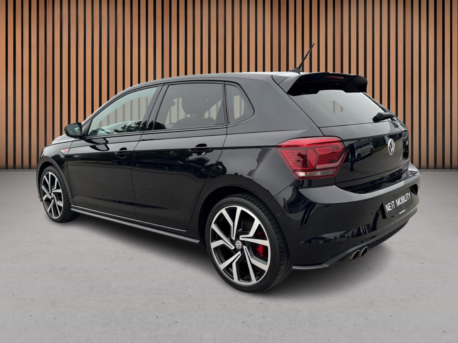 Sort VW Polo fra 2019