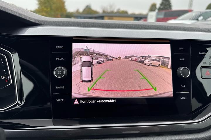 Sort VW Polo fra 2019