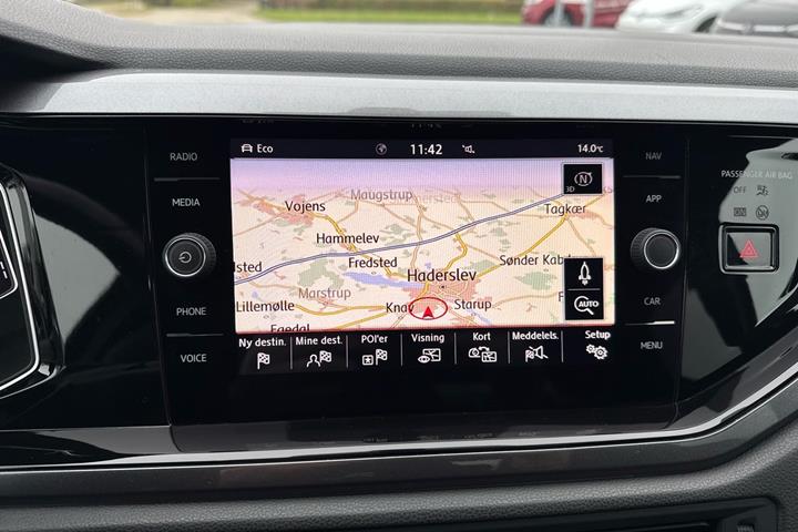 Sort VW Polo fra 2019