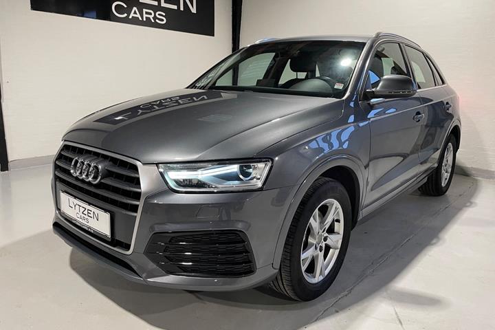 Grå Audi Q3 fra 2018
