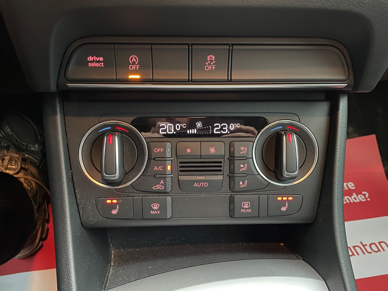Grå Audi Q3 fra 2018