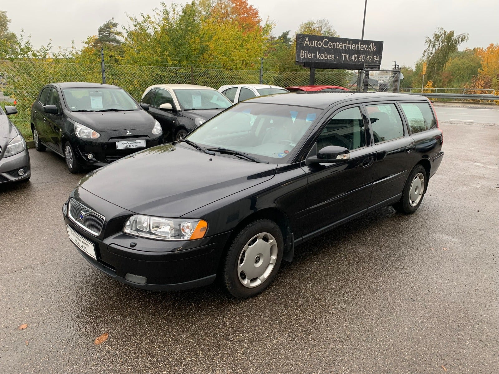 Sort Volvo V70 fra 2006
