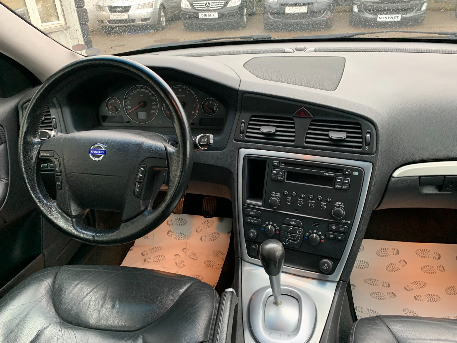 Sort Volvo V70 fra 2006