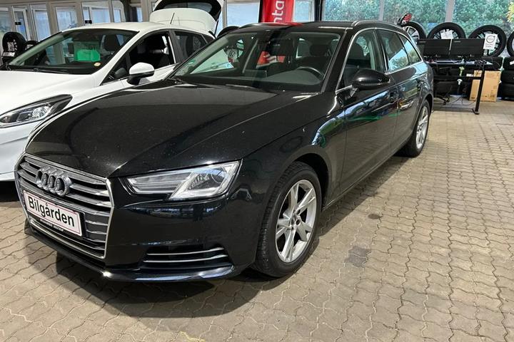 Sort Audi A4 fra 2017