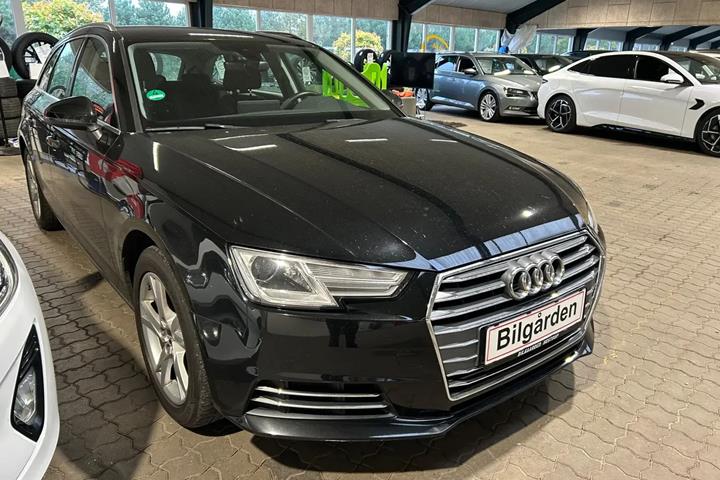 Sort Audi A4 fra 2017