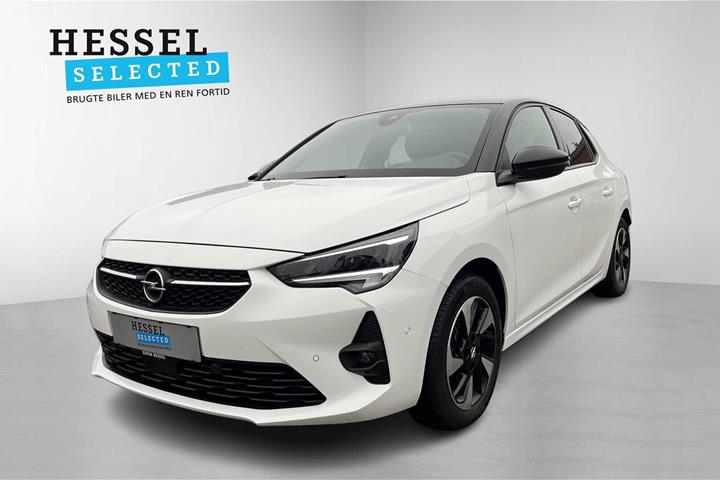Hvid Opel Corsa-e fra 2024