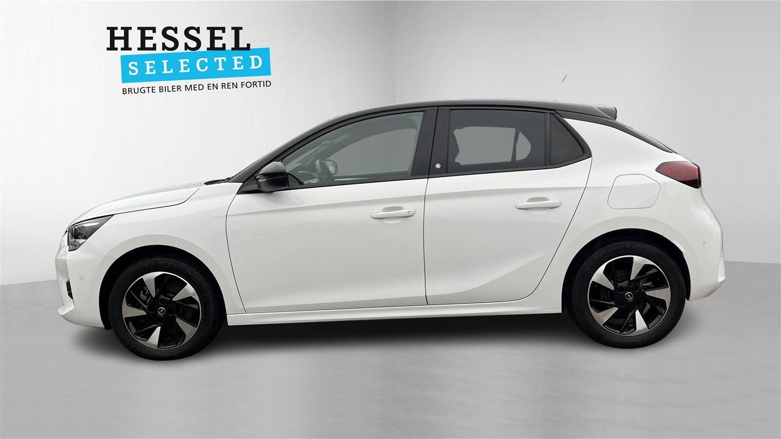 Hvid Opel Corsa-e fra 2024