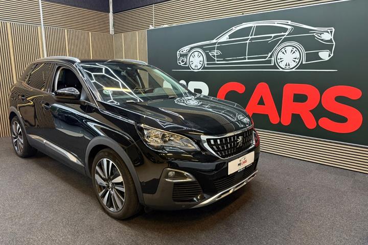 Sort Peugeot 3008 fra 2017