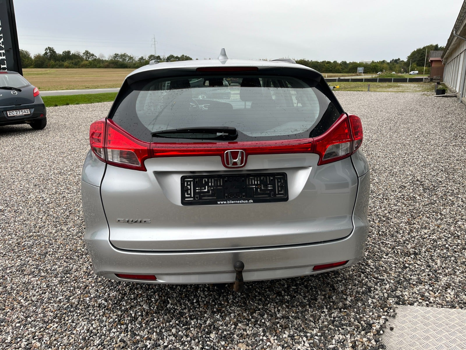 Sølv Honda Civic fra 2015