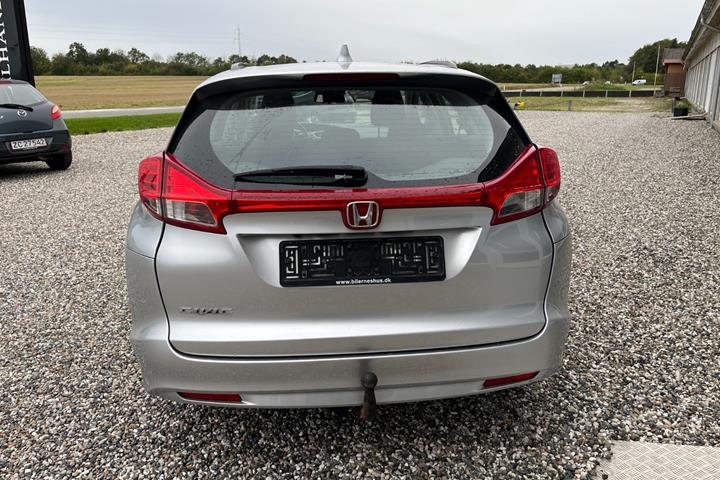Sølv Honda Civic fra 2015
