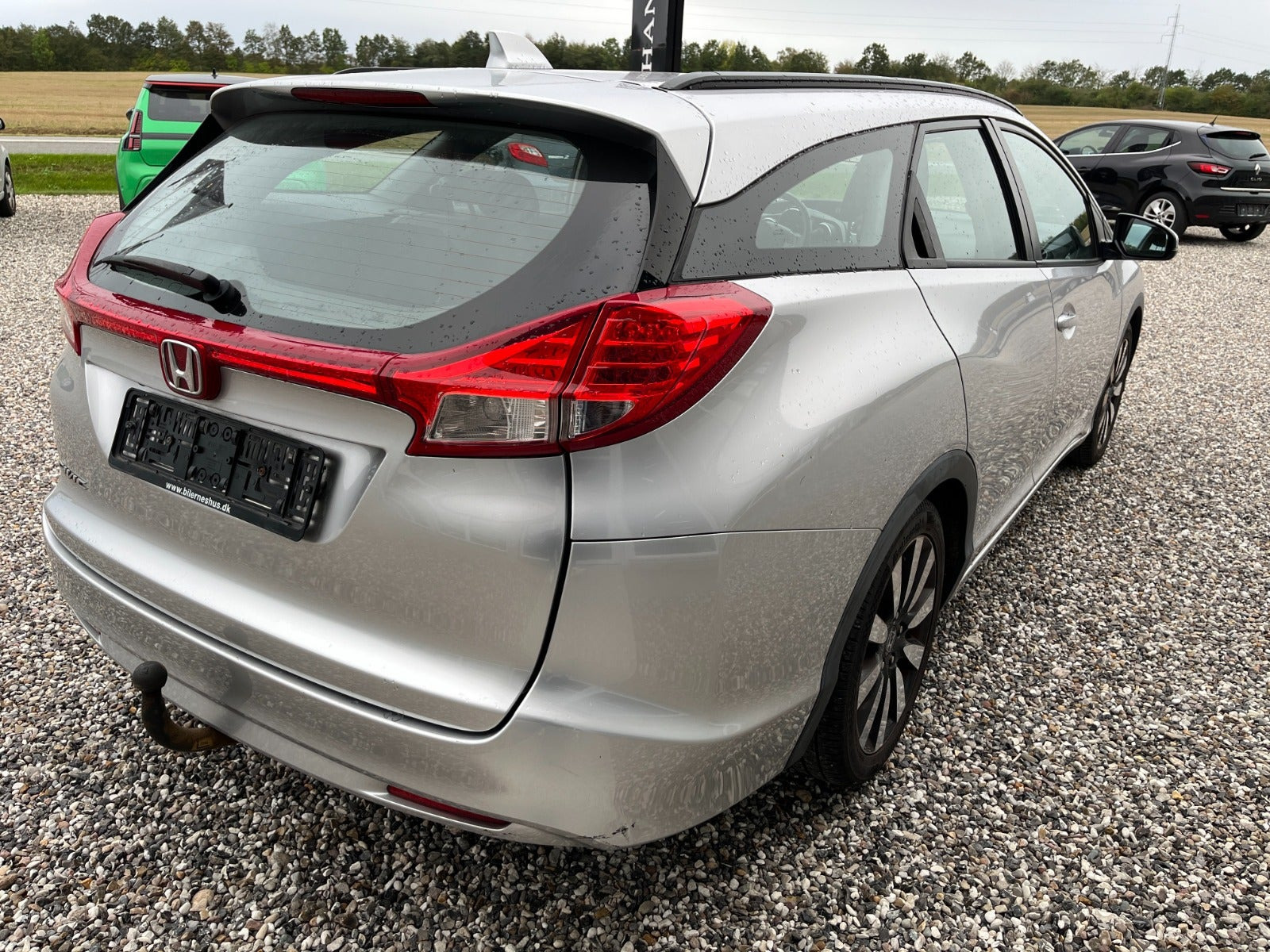 Sølv Honda Civic fra 2015