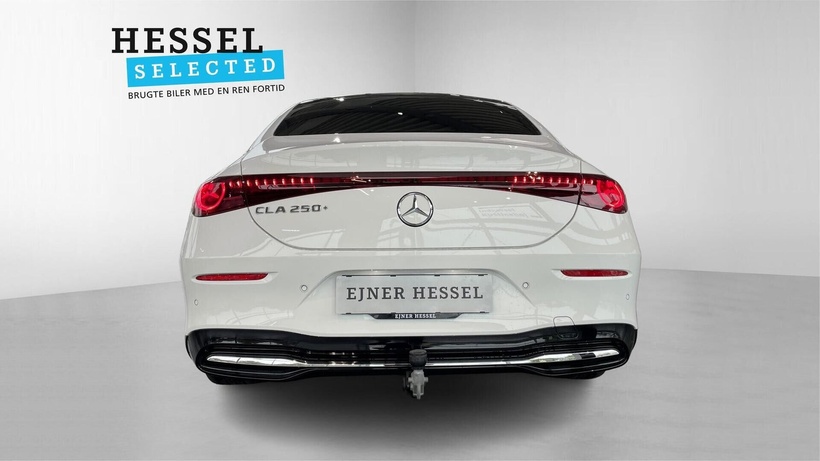 Hvid Mercedes CLA250+ fra 2025