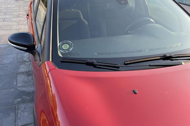 Rød Citroën C3 fra 2020