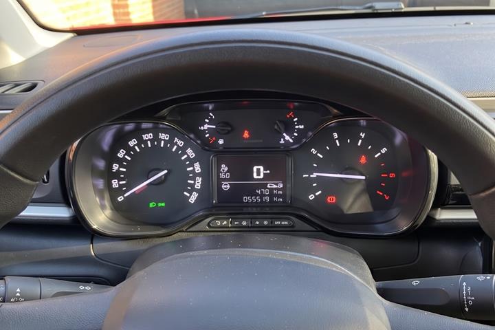 Rød Citroën C3 fra 2020