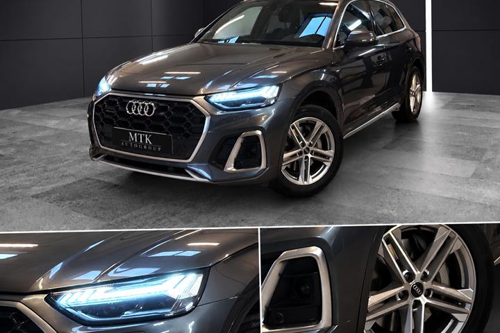 Grå Audi Q5 fra 2021