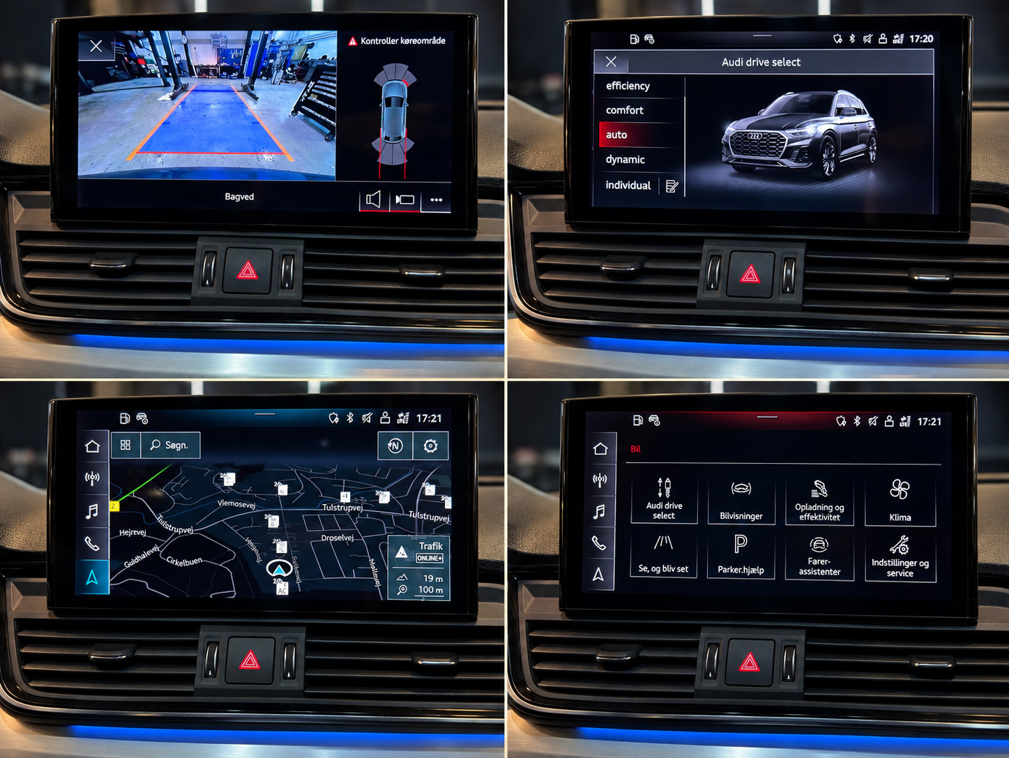 Grå Audi Q5 fra 2021