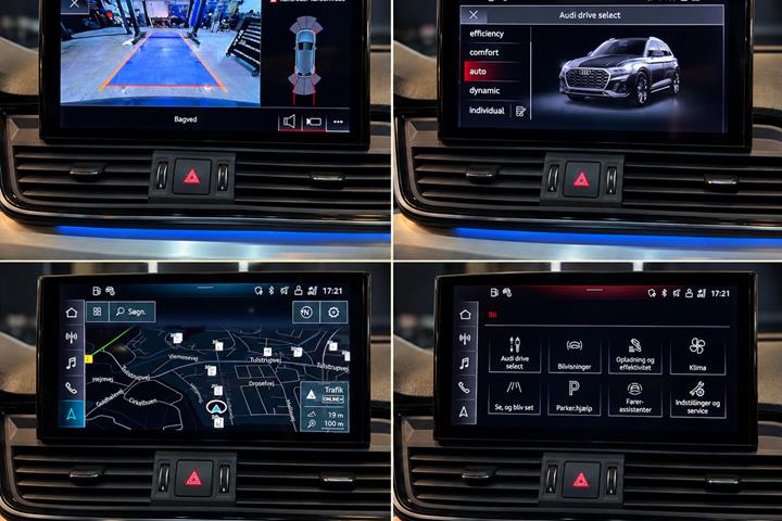 Grå Audi Q5 fra 2021